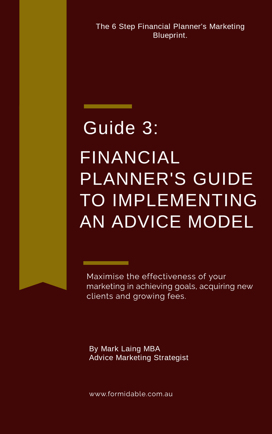 Guide 3: Financial Planner's Guide to Implementing an Advice Model